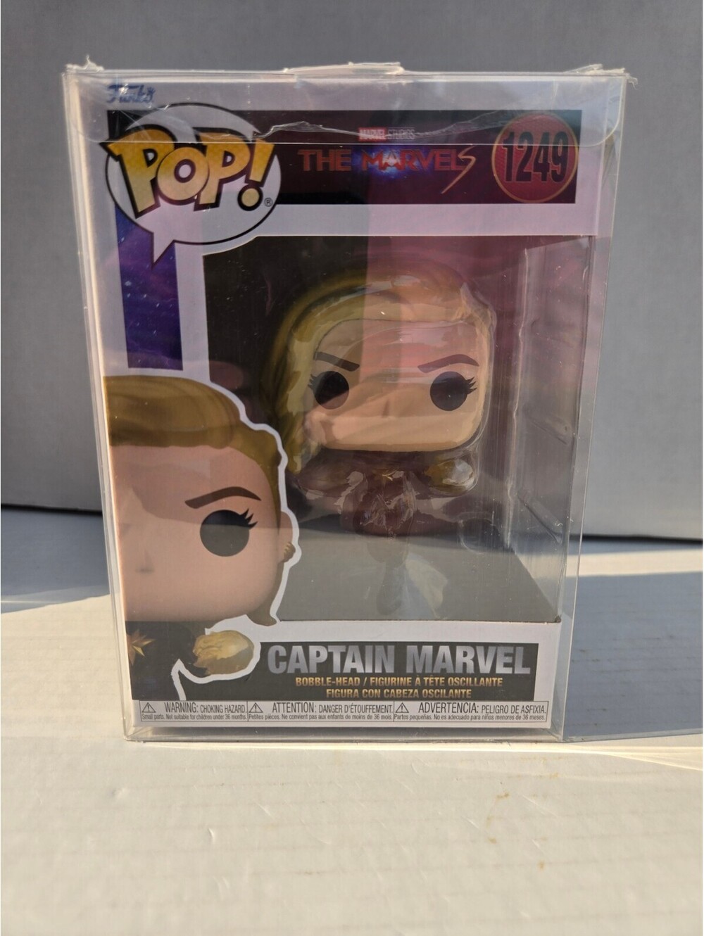 Funko Pop! Marvel Studios The Marvels Captain Marvel #1249 - Hot Topic Exclusive